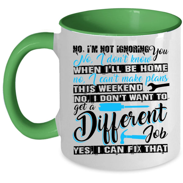 Cute Electrician Coffee Mug, Funny Electrician Accent Mug