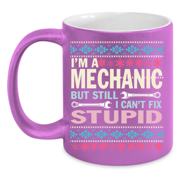 I'm A Mechanic  Coffee Mug, Cute Christmas Coffee Cup