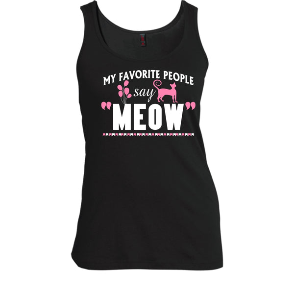 My Favorite Say Meow Shirt, Cool Cat Shirt