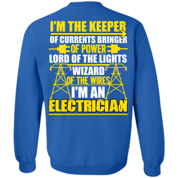 Lord Of The Lights T Shirt, I Love Electrician Sweatshirt