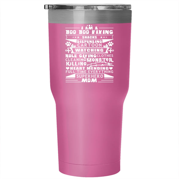 I Am A Bod Bod Fixing Tumbler 30 oz Stainless Steel, Cool Gift For Mom Travel Mug