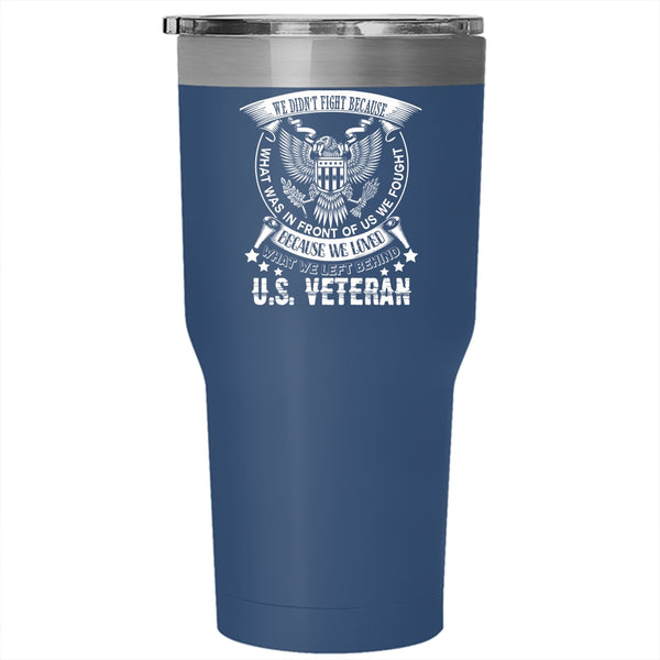 Cool U.S Veteran Tumbler 30 oz Stainless Steel, Awesome Gift For Veterans Day Travel Mug