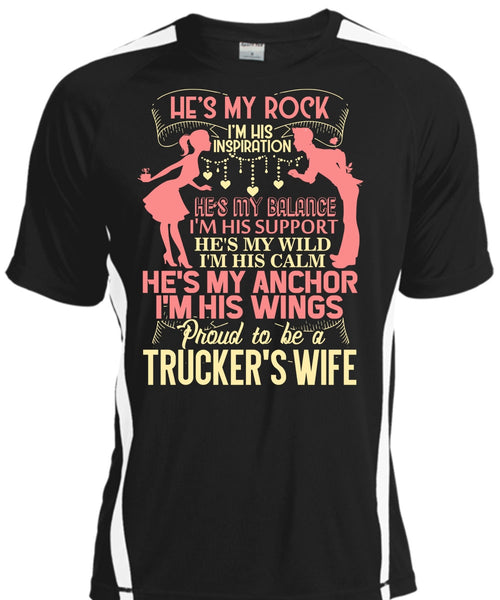 A black t-shirt with the shopify logo