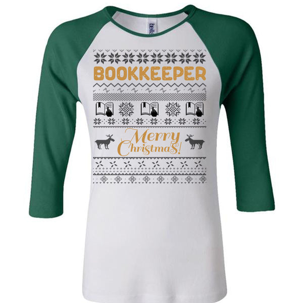 Bookkeeper Merry Christmas T Shirt, I Love Reading T Shirt, Awesome T-Shirts