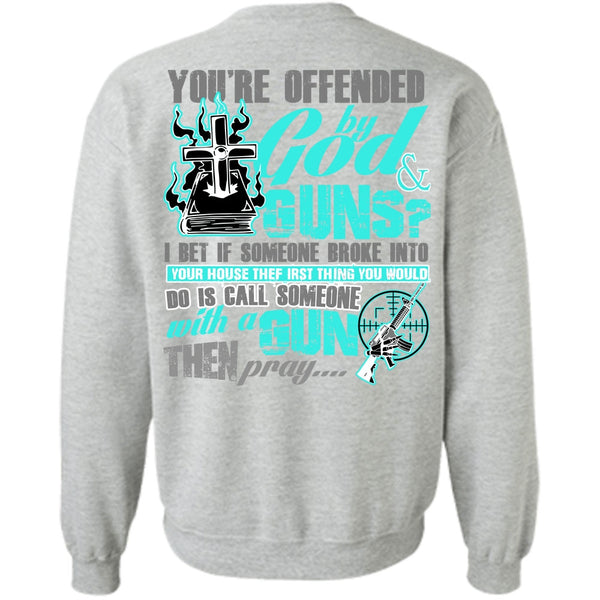 I Love Gun T Shirt, God And Guns Sweatshirt