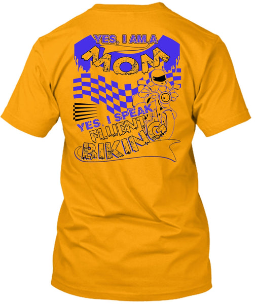 I Am A Mom T Shirt, I Love Biker T Shirt