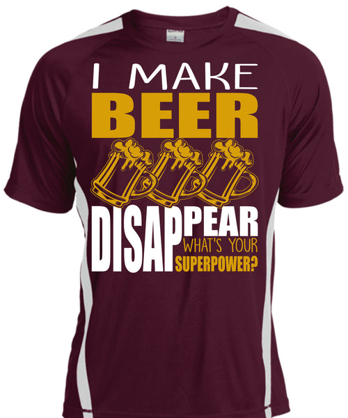 I Make Beer Disappear T Shirt, Being A Beer Drinker T Shirt, Cool Shirt