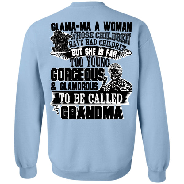 I Love Nana T Shirt, Glamorous To Be Called Grandma Sweatshirt