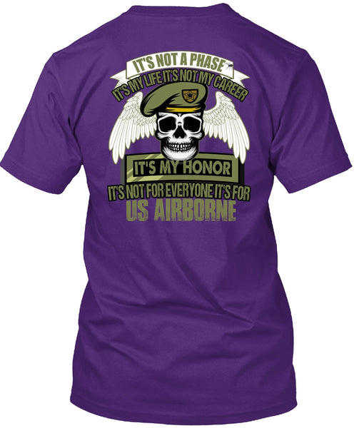 It's For US Airborne T Shirt, It's Not My Career T Shirt