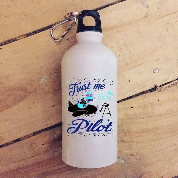 I'm A Pilot 20 oz Stainless Steel Bottle,Christmas Gift For Pilot Outdoor Sports Water Bottle