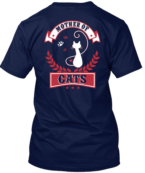 Mother Of Cats T Shirt, I Love My Cat T Shirt