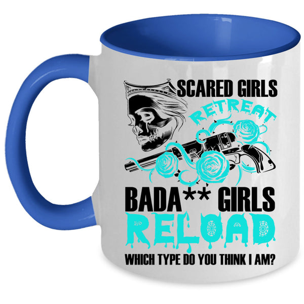 Which Type Do You Think I Am Coffee Mug, Scared Girls Retreat Accent Mug