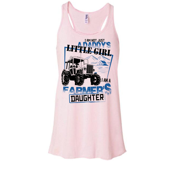 Just A Daddy's Littile Girl T Shirt, Coolest farmer's Girl Tank Top