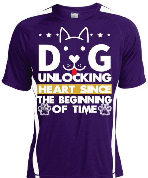 Dog Unlocking Heart T Shirt, My Favorite T Shirt, Cool Shirt