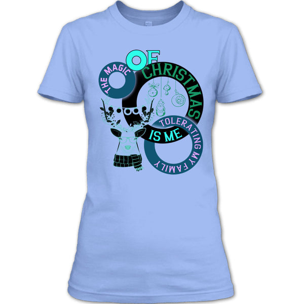 The Magic Of Christmas Is Me T Shirt, Coolest Merry Christmas T Shirt