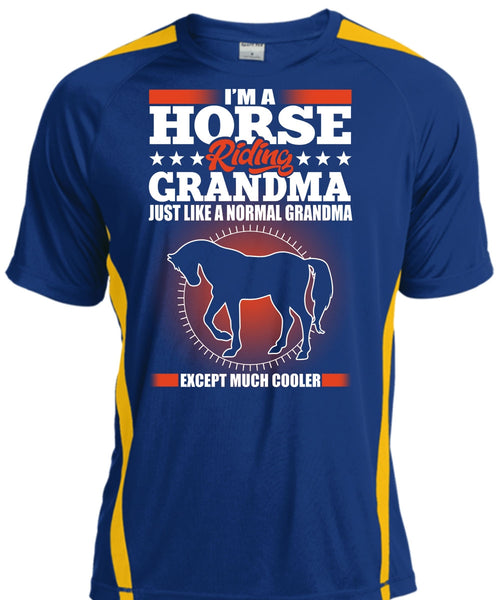 I'm A Horse Riding Grandma T Shirt, Normal Grandma T Shirt, Cool Shirt
