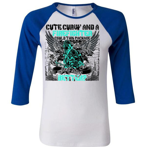 Cute Curvy And A Firefighter T Shirt, I Love Firefighter T Shirt, Awesome T-Shirts