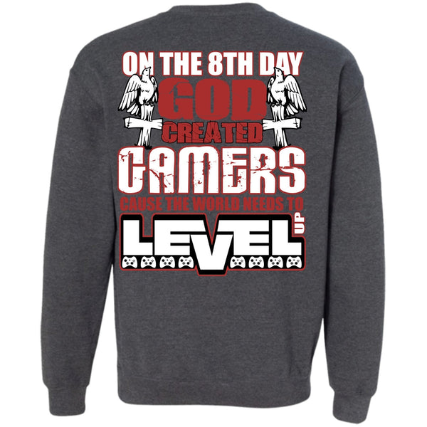 The World Needs To Level Up T Shirt, I Love Gaming Sweatshirt