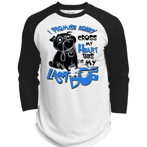 A black t-shirt with the shopify logo