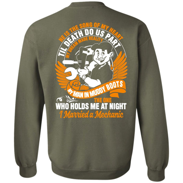 He Is The Song T Shirt, I Love Mechanic Sweatshirt