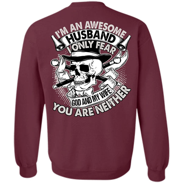 God And My Wife T Shirt, I Love Husband Sweatshirt