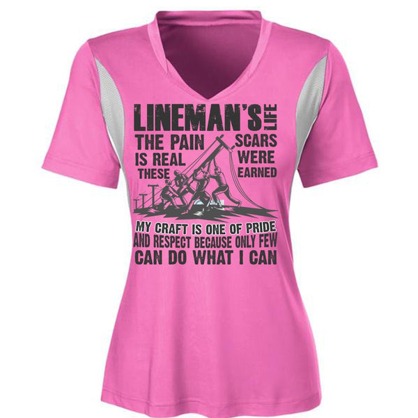 Lineman's Life T Shirt, I Love Lineman T Shirt, Awesome T-Shirts