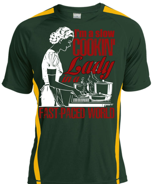 I'm A Slow Cooking Lady T Shirt, Being A Cooker T Shirt, Cool Shirt