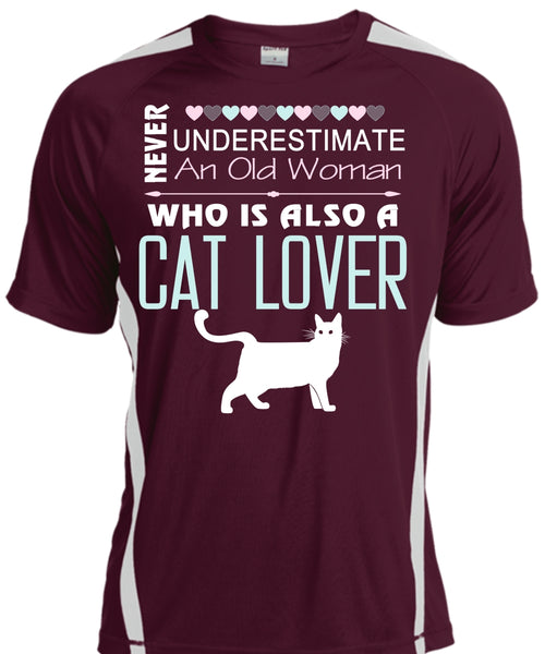 Never Underestimate An Old Woman Who Is Also A Cat Lover T Shirt, My Pets T Shirt