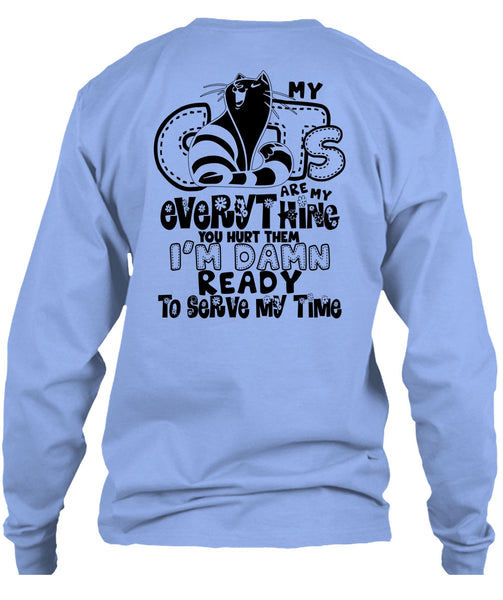 My Cats Are My Everything T Shirt, I Love My Cat T Shirt