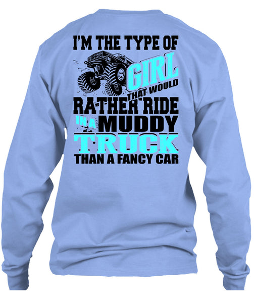 Ride In A Muddy Truck T Shirt, I Love Jeep T Shirt