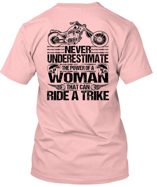 Ride A Trike T Shirt, I Love Biker T Shirt