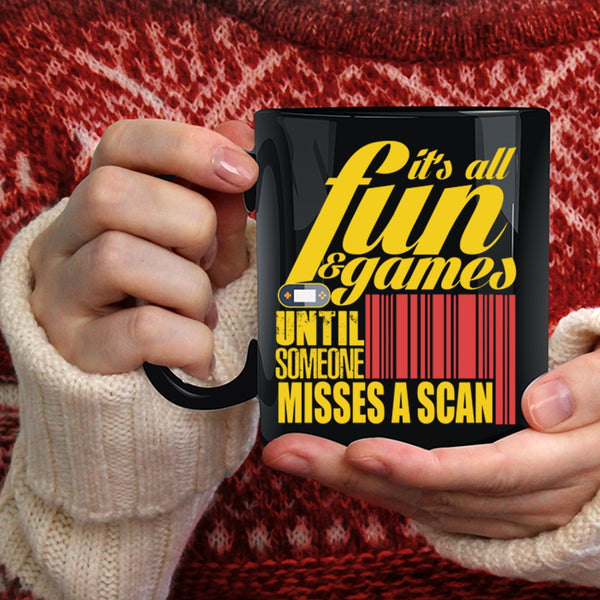 It's All Fun And Games Coffee Mug, I Love Games Coffee Cup