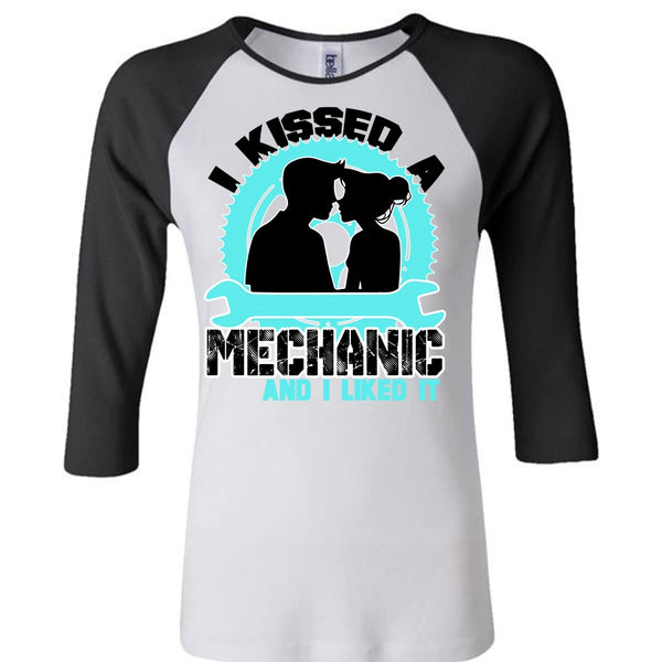 I Kissed Mechanic And I Liked It T Shirt, I Love Mechanic T Shirt, Awesome T-Shirts