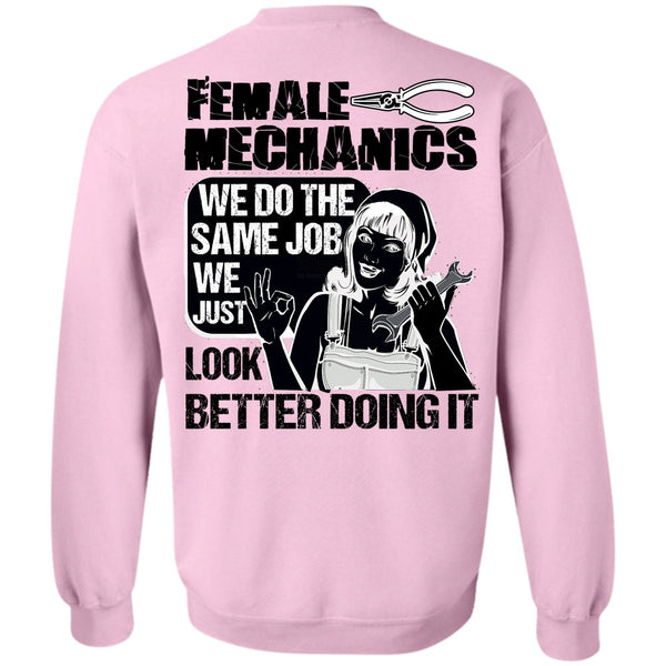 I Love Mechanic T Shirt, Female Mechanics Sweatshirt
