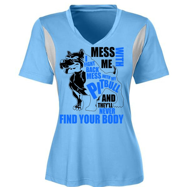 Mess With My Pit Bull T Shirt, I Love Pit Bull T Shirt, Awesome T-Shirts