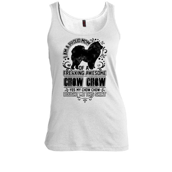 I'm A Proud Mom T Shirt, Chow Chow Mom Tank Top