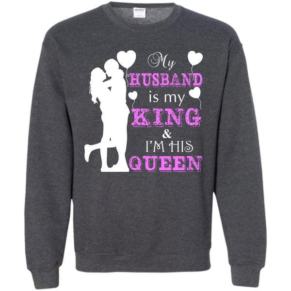 I'm His Queen T Shirt, Gift For Wife Sweatshirt
