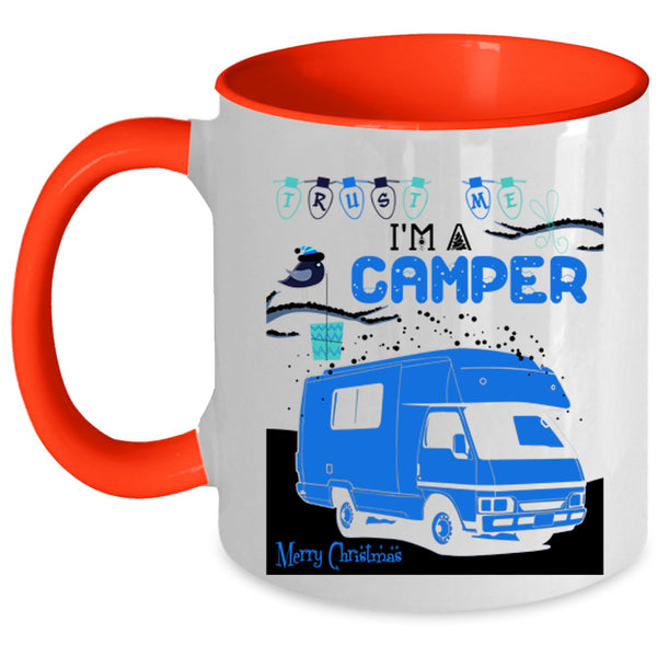 Christmas Gift For Camper Coffee Mug, I'm A Camper Accent Mug