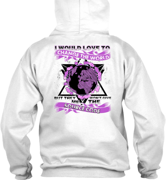 I Would Love To Change The World T Shirt, I Love Programmer T Shirt