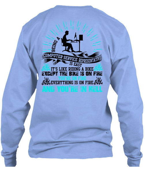 Being A Computer Service T Shirt, I Love Programmer T Shirt