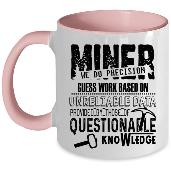 Best Gift For Husband Coffee Mug, Awesome Miner Accent Mug
