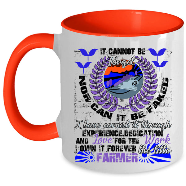 Funny Farmer Coffee Mug, The Title Farmer Accent Mug