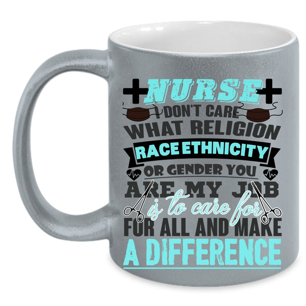 I Love Being A Nurse Coffee Mug, Nurse Accent Mug