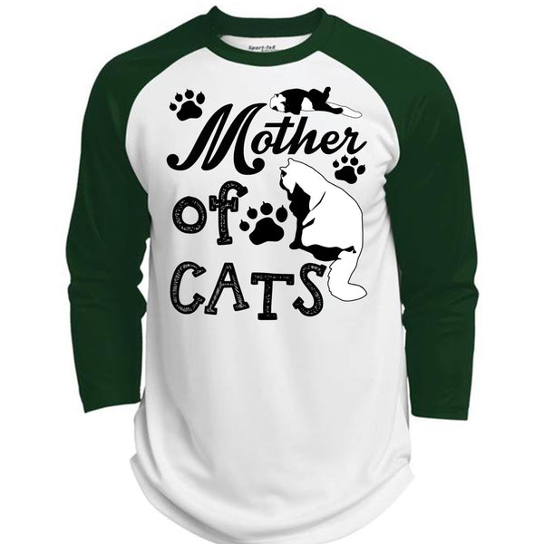 Mother Of Cats T Shirt, I Love My Cat T Shirt, Awesome T-Shirts  (Polyester Game Baseball Jersey)