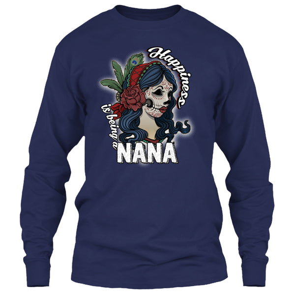 Happiness Is Being A Nana T Shirt, Coolest Nana T Shirt