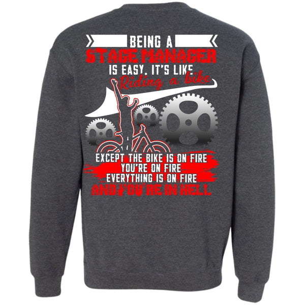 You're In Hell T Shirt, Being A Manager Sweatshirt