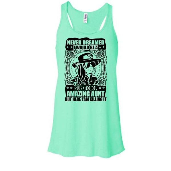 Cool Amazing Aunt T Shirt, Gift For Aunt Tank Top