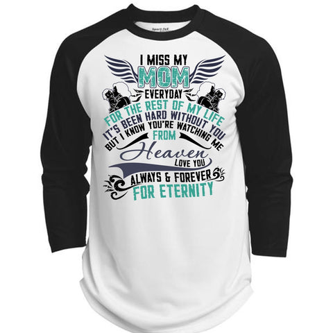 A black t-shirt with the shopify logo