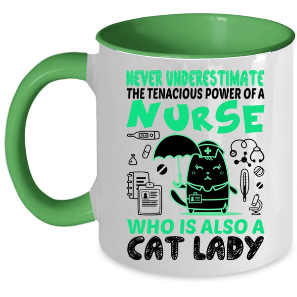 Nurse Is A Cat Lady Cup, Cool Gift For My Daughter Mug