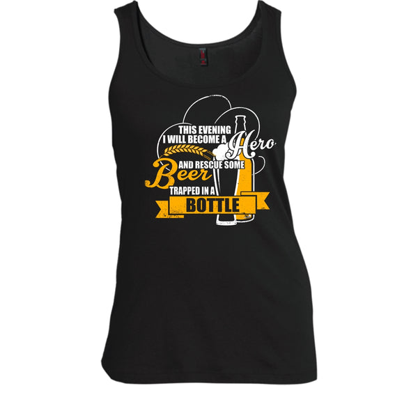 Rescue Some Beer T Shirt, Coolest Beer Drinker Tank Top